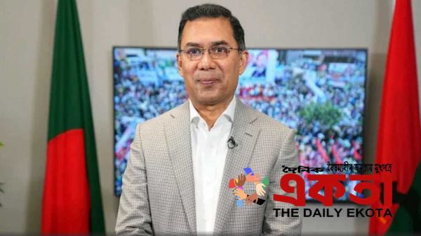 বিএনপির ভারপ্রাপ্ত চেয়ারম্যান তারেক রহমান।