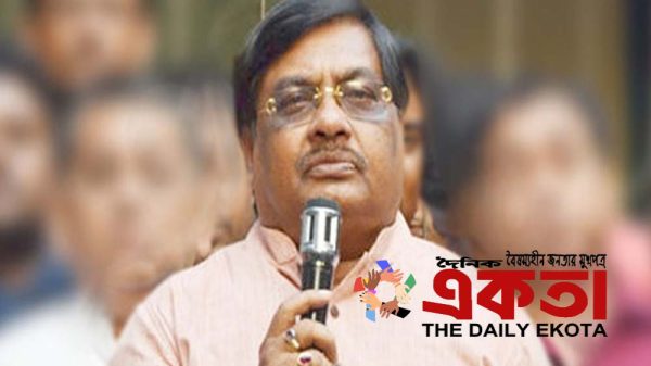 বিএনপির ভাইস চেয়ারম্যান বরকত উল্লাহ বুলু ।