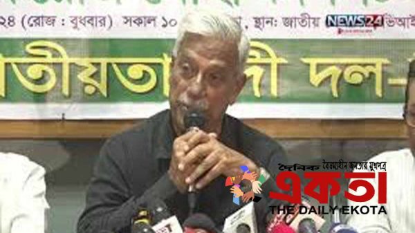 বিএনপি চেয়ারপারসনের উপদেষ্টা কাউন্সিলের সদস্য জয়নুল আবদিন ফারুক।