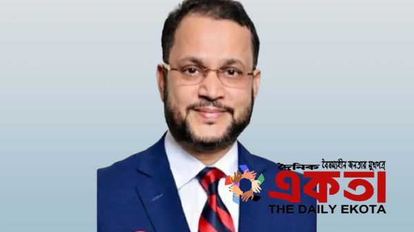 জাতীয় পার্টির প্রেসিডিয়াম মেম্বার এ টি ইউ তাজ রহমান।