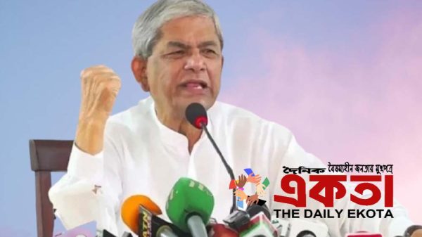 বিএনপির মহাসচিব মির্জা ফখরুল ইসলাম আলমগীর।