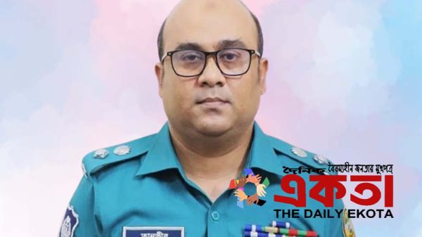 কুষ্টিয়ার সাবেক পুলিশ সুপার (এসপি) এস এম তানভীর আরাফাত।