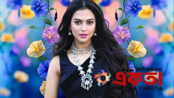 বাংলাদেশ চলচ্চিত্রের জনপ্রিয় চিত্রনায়িকা নুসরাত ফারিয়া।
