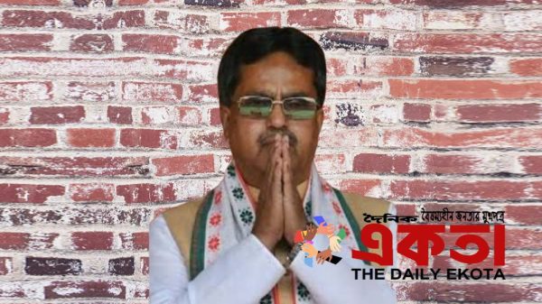 ভারতের ত্রিপুরা রাজ্যের মুখ্যমন্ত্রী মানিক সাহা।